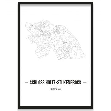 Stadtposter Schloss Holte-Stukenbrock