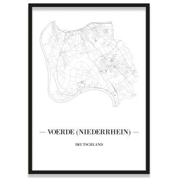 Stadtposter Voerde