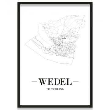 Stadtposter Wedel