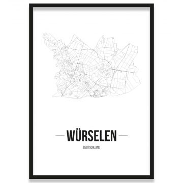 Stadtposter Würselen