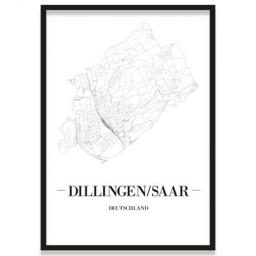 Stadtposter Dillingen (Saar)