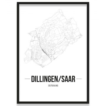 Stadtposter Dillingen (Saar)
