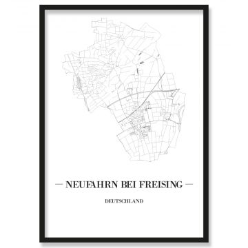 Stadtposter Neufahrn bei Freising
