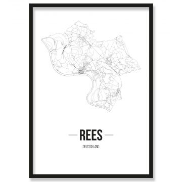 Stadtposter Rees