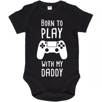 babybody born to play with daddy