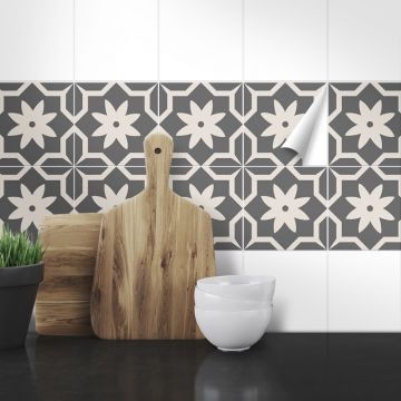 Fliesenaufkleber 4er Set - Luisa