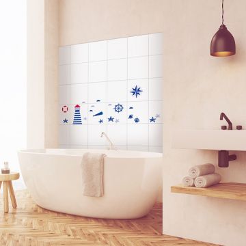 Fliesensticker Set Maritim