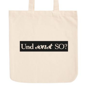 JUNIWORDS Pastell Jutebeutel Und sonst SO?
