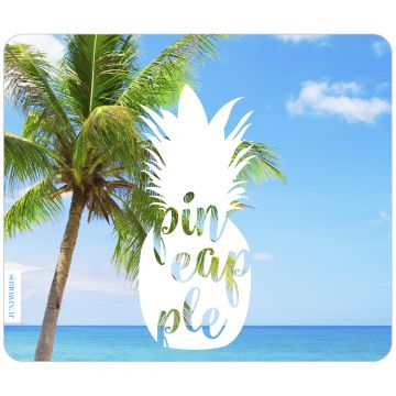 Mousepad weiße Ananas Strand