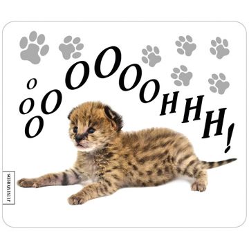 Mousepad Leoparden-Baby