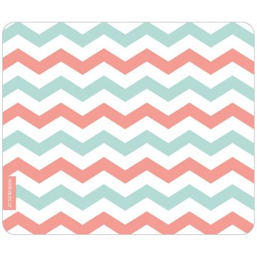 Mousepad Chevron Muster Pastell