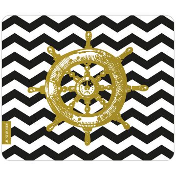 Mousepad Chevron Muster Schiffsruder