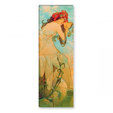 Leinwandbild von Mucha