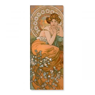 Leinwandbild von Alfons Mucha 