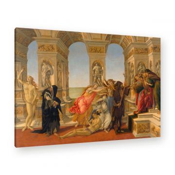 die Verleumdung des Apelles als Leinwandbild