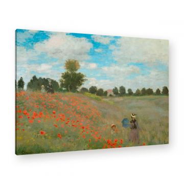 Leinwandbild von Claude Monet an der Wand