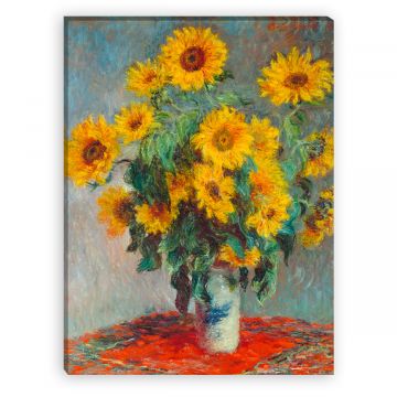 Sonnenblumen von Claude Monet als Leinwandbild