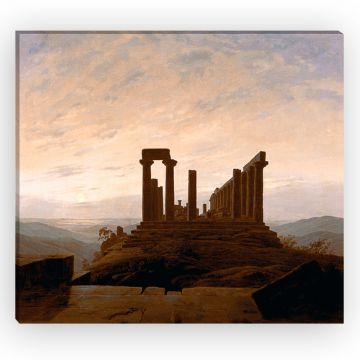 Caspar David Friedrich - Der Junotempel in Agrigent