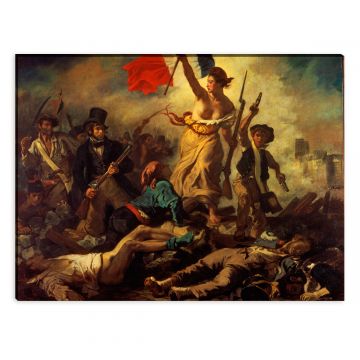 Eugène Delacroix - die Freiheit für das Volk