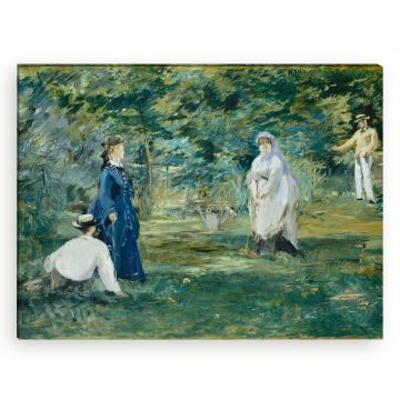 Édouard-Manet - die Croquetpartie