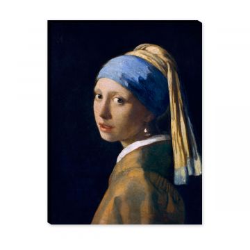 Künstler Jan Vermeer - das Mädchen mit dem Perlenohrgehänge