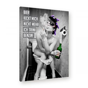 Leinwandbild - Drogen - Alkohol - Feiern - Musik - Bier