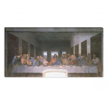 das letzte Abendmahl von Leonardo da Vinci Leinwandbild