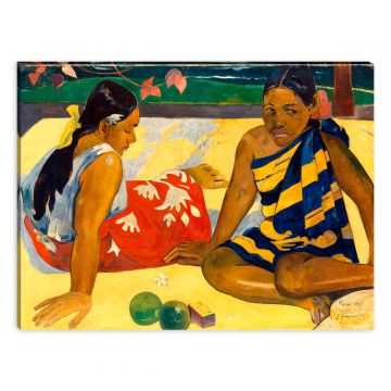 Frauen von Tahiti als Leinwandbild