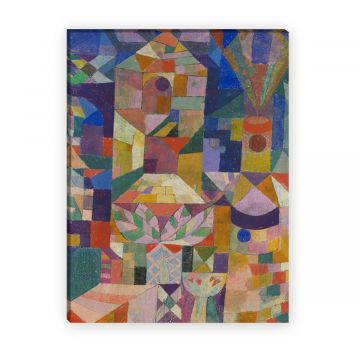 Leinwandbild Paul Klee Burggarten