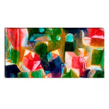 Vogelbild von Paul Klee als Leinwandbild zum aufhängen