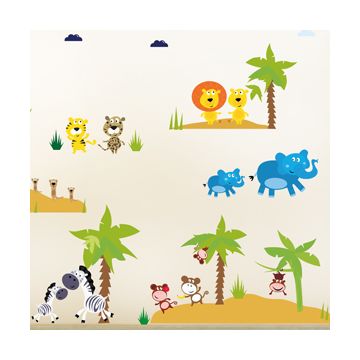 Wandsticker Mega Set - Safari