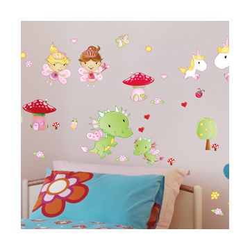 Wandsticker Set XL - Feen
