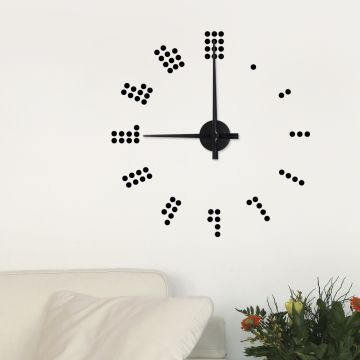 Wandtattoo Uhr - Points