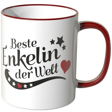JUNIWORDS Tasse Beste Enkelin der Welt