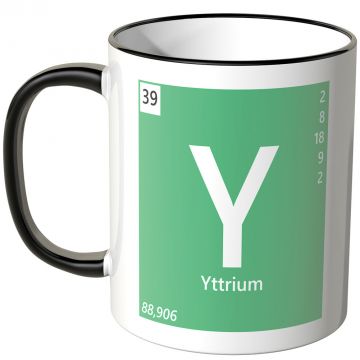 yttrium element tasse