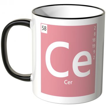 JUNIWORDS Tasse Element Cer "Ce"