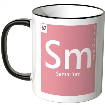 JUNIWORDS Tasse Element Samarium "Sm"