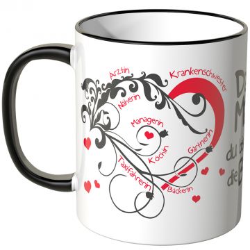 JUNIWORDS Tasse Danke Mama, Du bist einfach die Beste!