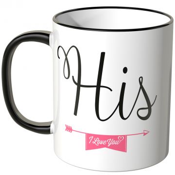 i love you tasse
