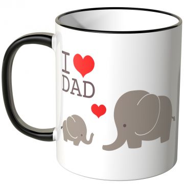 tasse i love elefanten