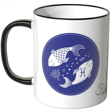 JUNIWORDS Tasse Sternzeichen Fische