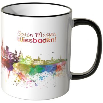 JUNIWORDS Tasse "Guten Morgen Wiesbaden!"