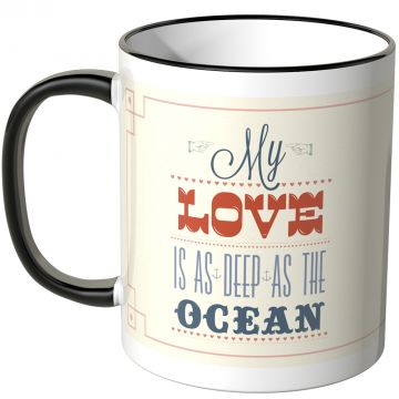 valentines day tasse