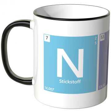 JUNIWORDS Tasse Periodensystem Nice