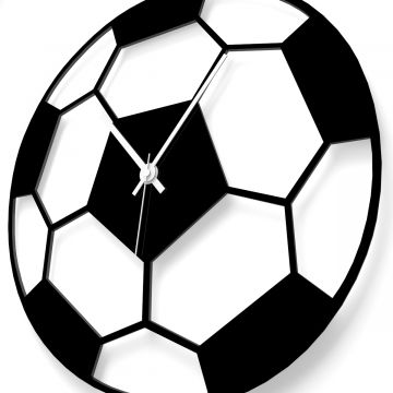 Fußball Wanduhr