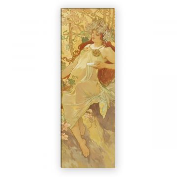 Leinwandbild von Alfons Mucha