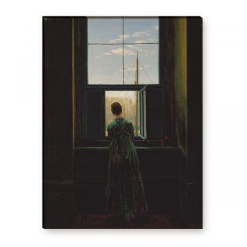 friedrich frau am fenster