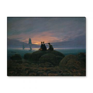 Monaufgang am Meer Caspar David Friedrich