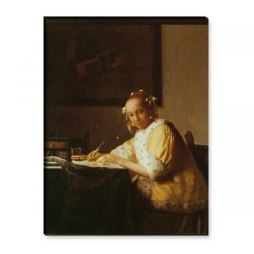 Vermeer junges Briefe schreibendes Mädchen