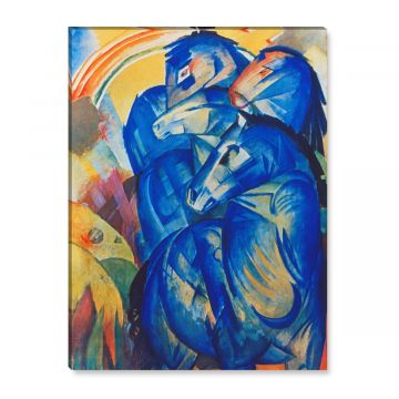Gemälde Turm der blauen Pferde Marc